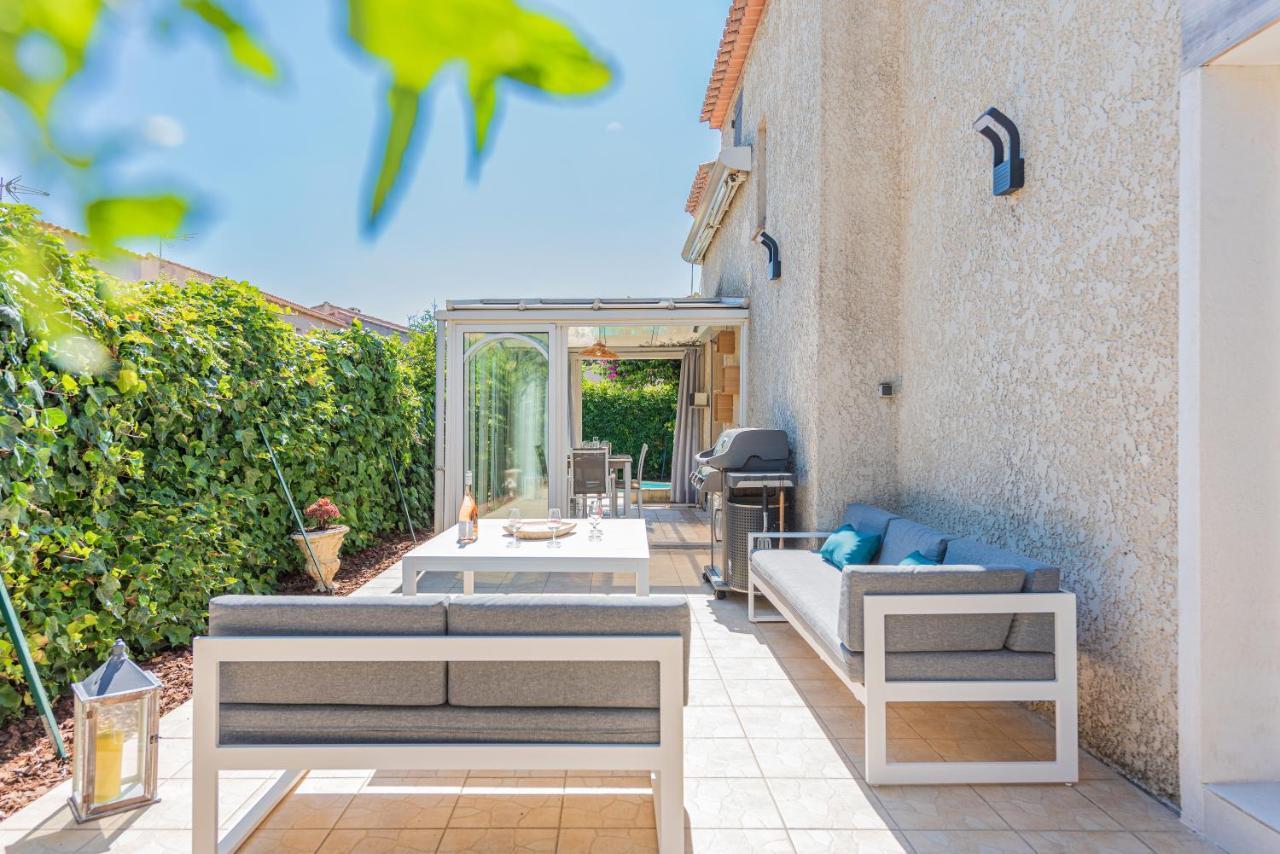 MAISON COSY avec petite piscine Six-Fours-les-Plages Extérieur photo